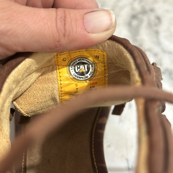 Caterpillar Fringed Flat sandals - Picture 8 of 8